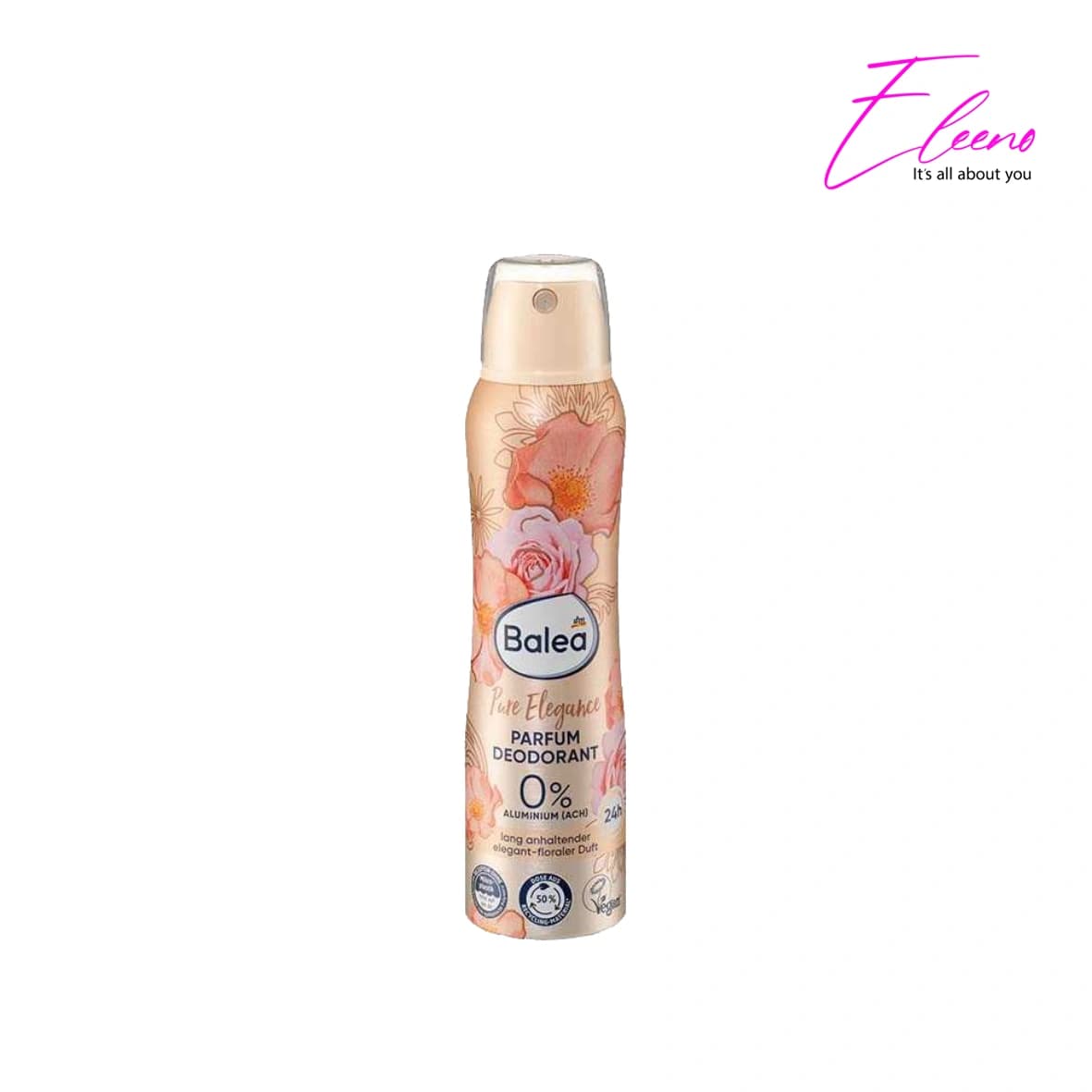 اسپری دئودورانت زنانه باله آ مدل Pure Elegance — تصویر ۲