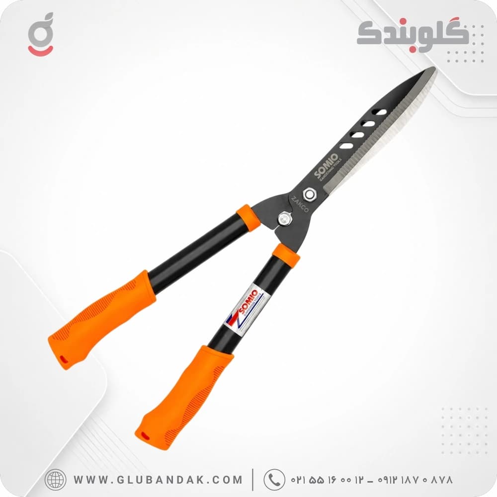 قیچی شمشاد زن دسته ثابت SOMIO مدل ZG68