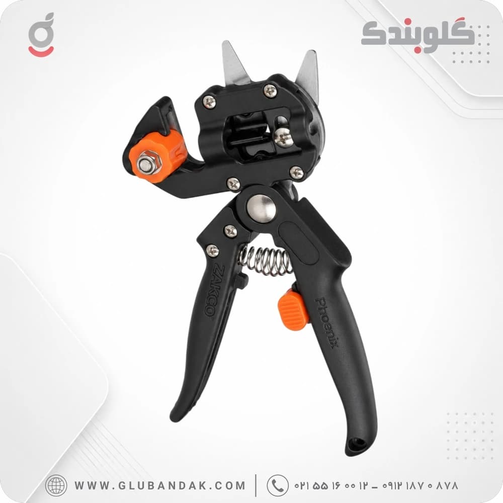 قیچی پیوند باغبانی سه‌ حالته امگا مدل ZG65 با تیغه SK5