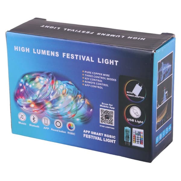 ریسه بلوتوثی 10 متری ML2835P65 USB — تصویر ۳