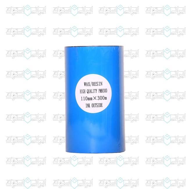 ریبون پرینتر لیبل زن مدل Wax 110mm x 300m