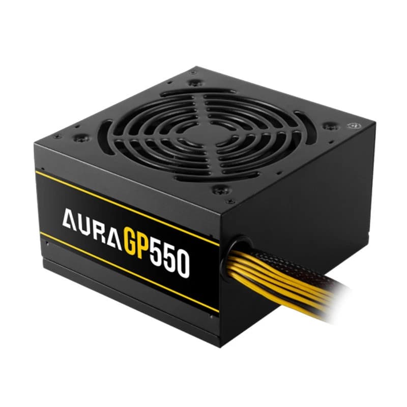 پاور 550 وات گیم دیاس Gamdias Aura GP550 White | منبع تغذیه ATX غیر ماژولار