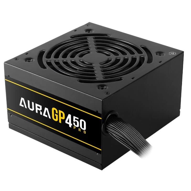 پاور 450 وات گیم دیاس Gamdias Aura GP450 Pro White | منبع تغذیه ATX غیر ماژولار
