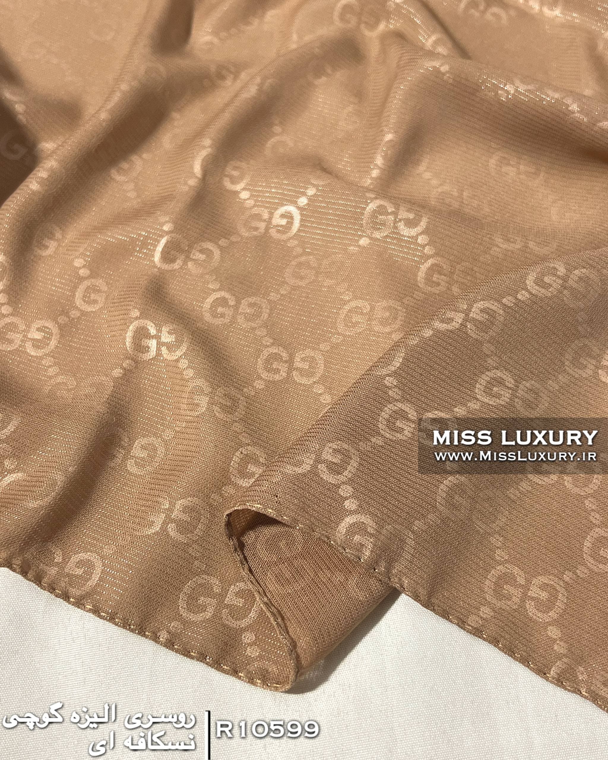 روسری الیزه گوچی نسکافه ای R10599 — تصویر ۲