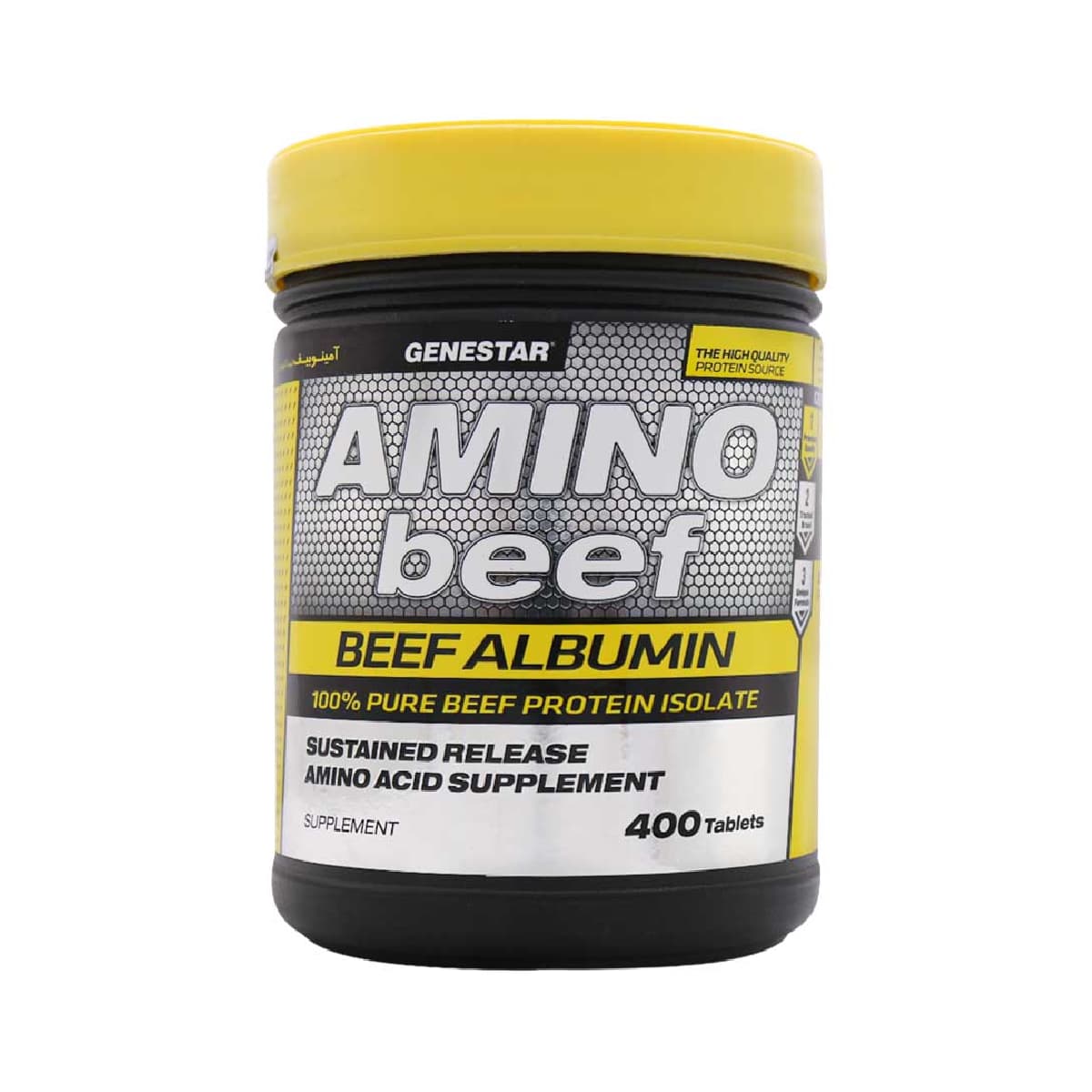 قرص آمینو بیف ژن استار 400 عدد | Genestar Amino Beef 400 Tabs