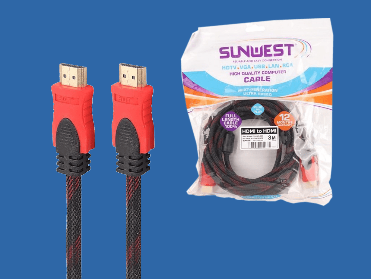 کابل hdmi برند sunwest طول 3 متر