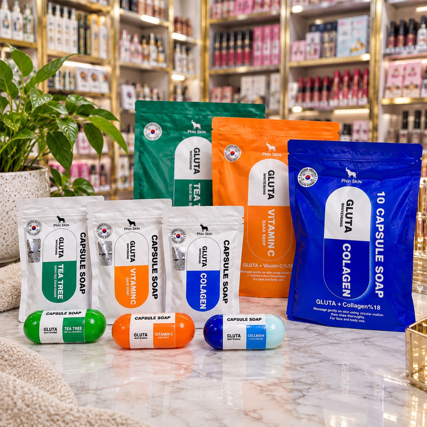 صابون کپسولی گلوتا فیل اسکین | PHIL SKIN Gluta Capsule Soap