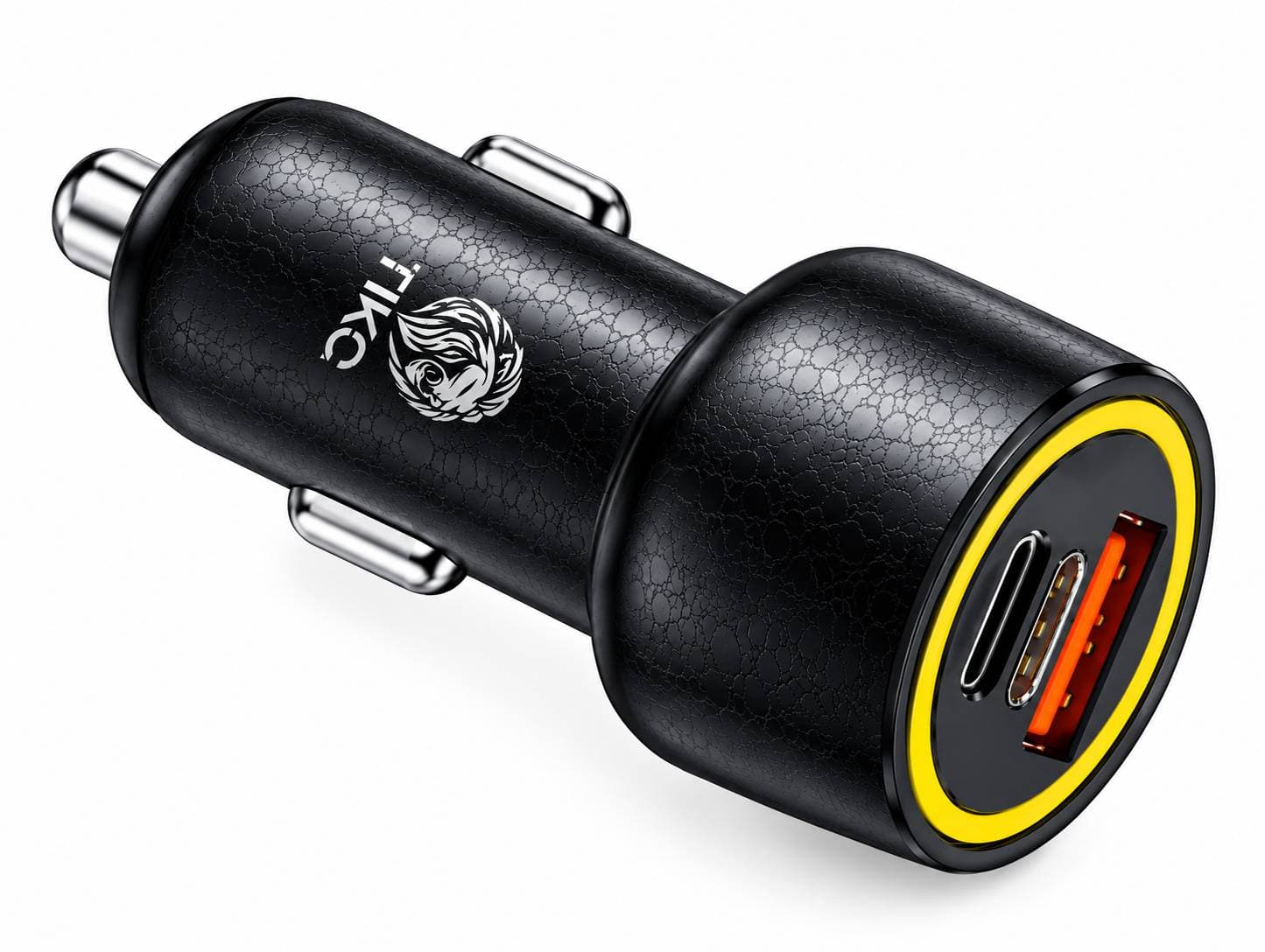 شارژر فندکی ۱۲۰ وات تیکو مدل TIKO Super Fast Car Charger120W TK-01