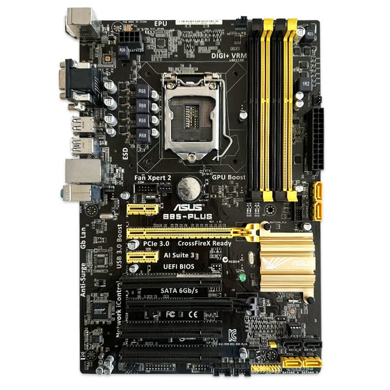 مادربرد ایسوس ASUS B85 PLUS استوک