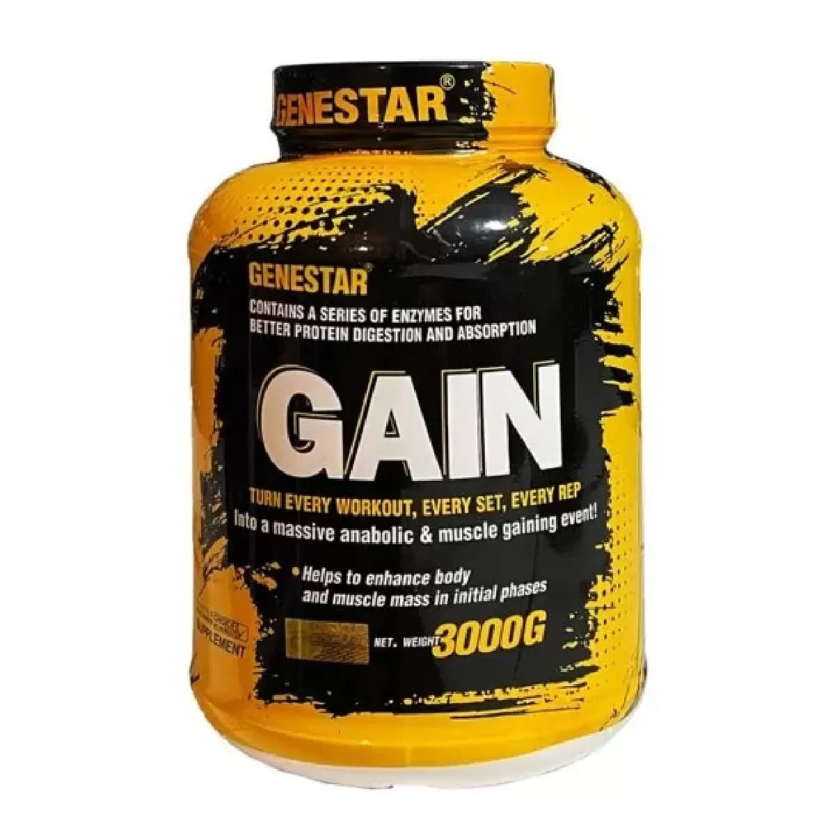 پودر گین افزایش وزن ژن استار 3000 گرم | Genestar Gain Powder 3000 g