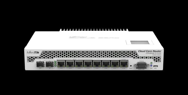 روتر میکروتیک ccr1009-8g-1s-1s+pc