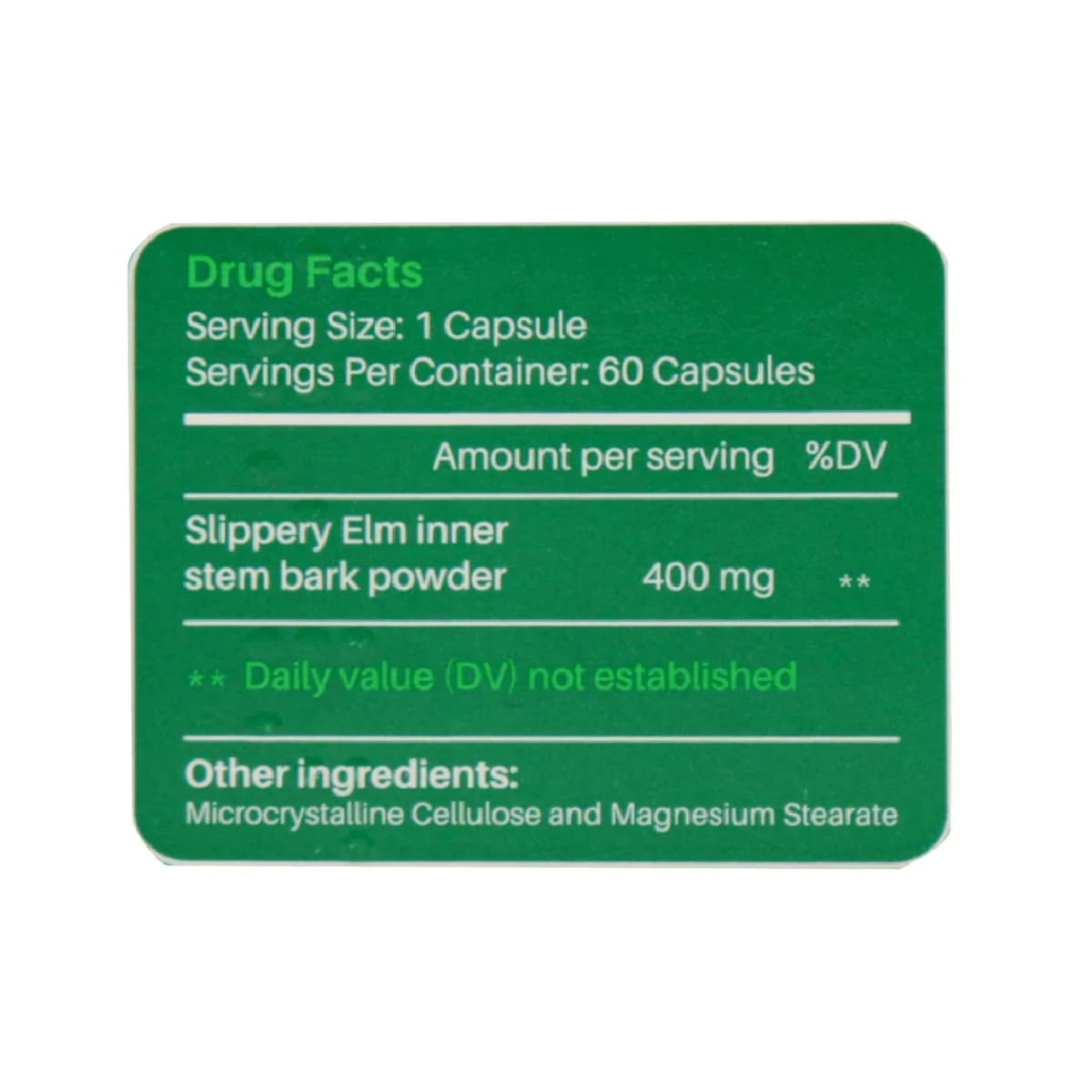 کپسول اکتاهربال اسلیپری الم فاران شیمی 60 عدد | Faran Shimi Octa Herbal Slippery Elm 60 Capsules — تصویر ۲