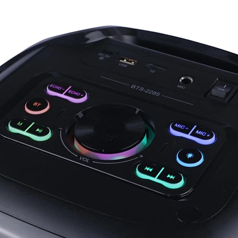 اسپیکر بلوتوثی برودو +میکروفون مدل Brodu BTS-2285 — تصویر ۳