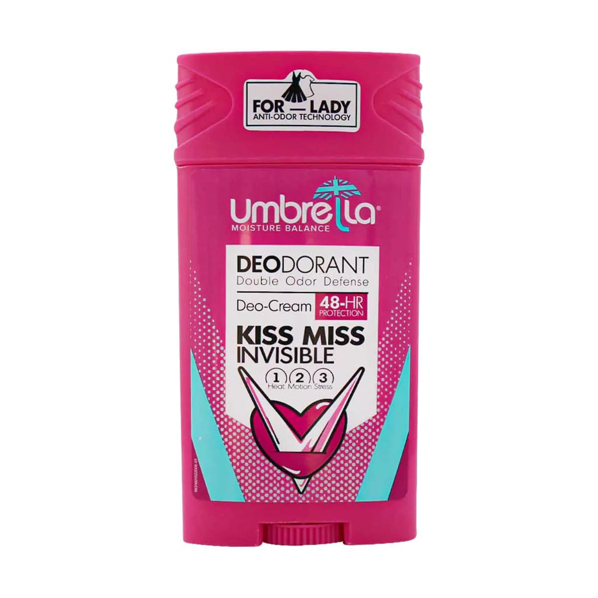 استیک ضد تعریق زنانه آمبرلا مدل کیس میس 90 میلی لیتر _ Umbrela Kiss Miss Deo Dorant For Women 90 Ml_آمبرلا
