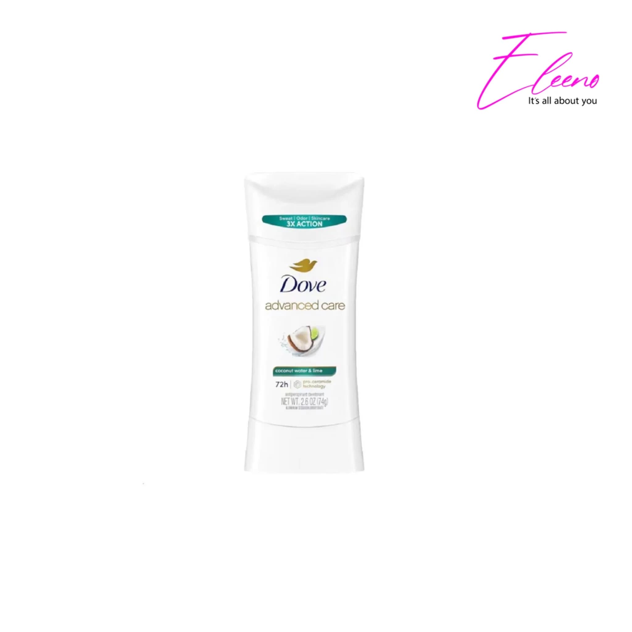 مام استیکی ضد تعریق داو نارگیل و لیمو Dove