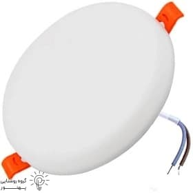 پنل توکار سقفی فول لایت گرد فنر متغیر 36وات SMD کد6116