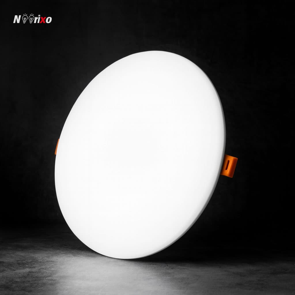 پنل توکار سقفی فول لایت گرد فنر متغیر 36وات SMD کد6116 — تصویر ۲
