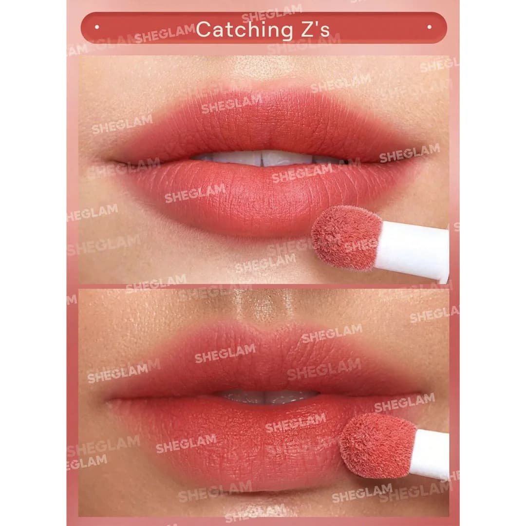 رژ لب مایع مات شیگلم مدل پوت پیلو کوشن Sheglam — تصویر ۳