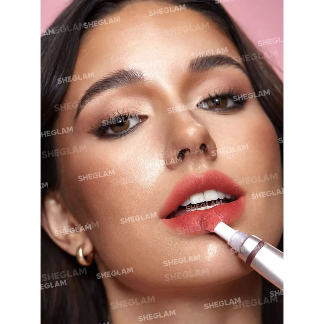 رژ لب مایع مات شیگلم مدل پوت پیلو کوشن Sheglam — تصویر ۴