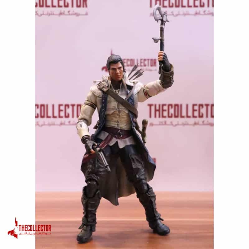 اکشن فیگور کانر | Connor برند پلی آرتز | Play Arts از بازی اساسین کرید — تصویر ۶