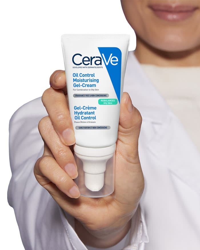 ژل کرم آبرسان سراوی کنترل کننده چربی پوست Cerave — تصویر ۴