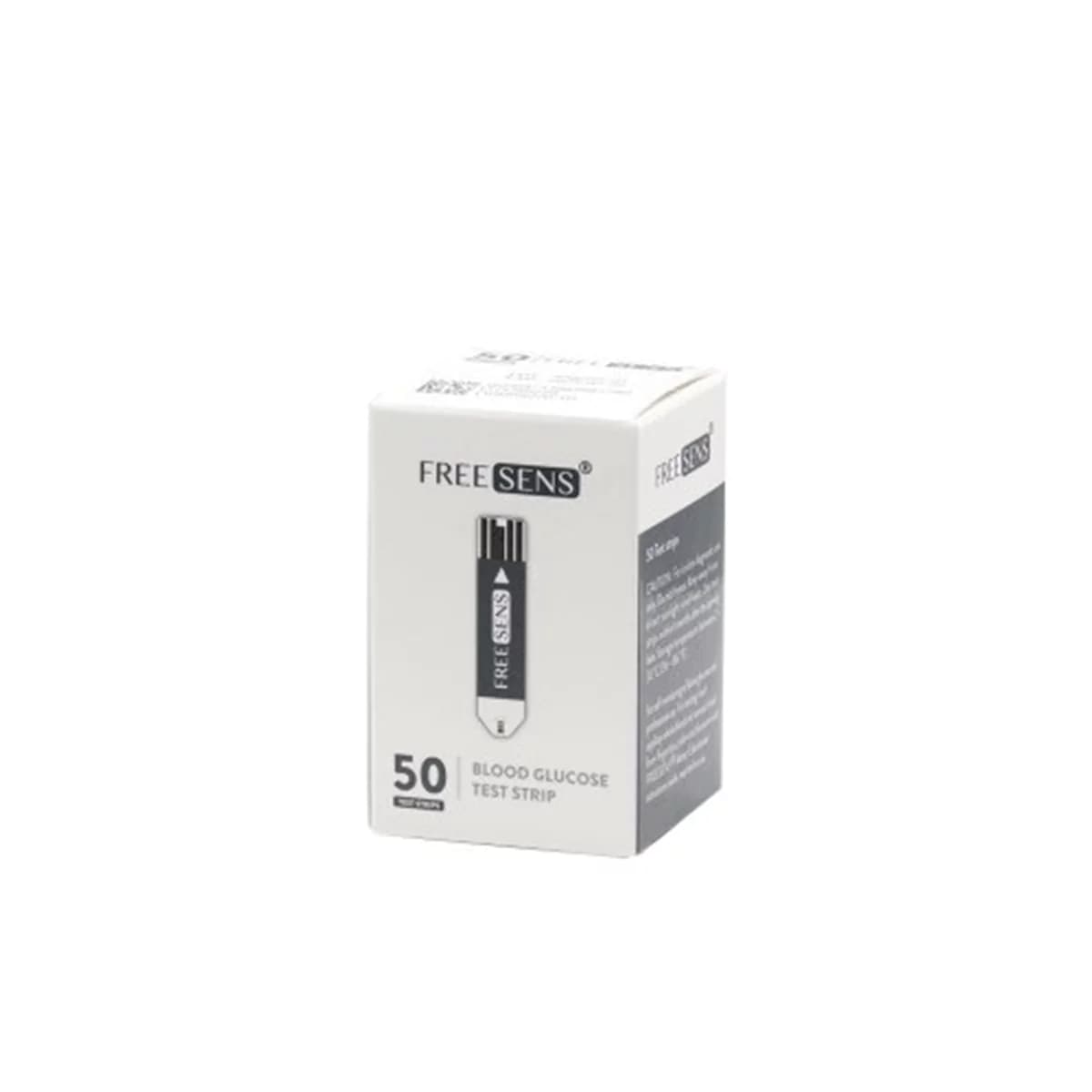 نوار تست قندخون فری سنس بسته ۵۰ عددی _ FreeSens Blood sugar test strip _ فریسنس — تصویر ۴