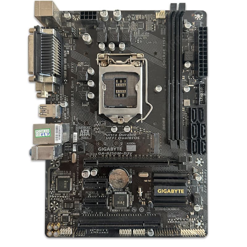 مادربرد گیگابایت GIGABYTE B250M-D3V استوک در حد نو