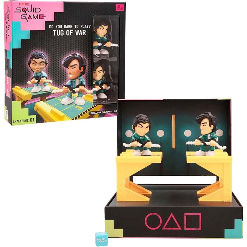 فیگور و بازی طناب‌کشی اسکویید گیم Squid Game | IMC Toys