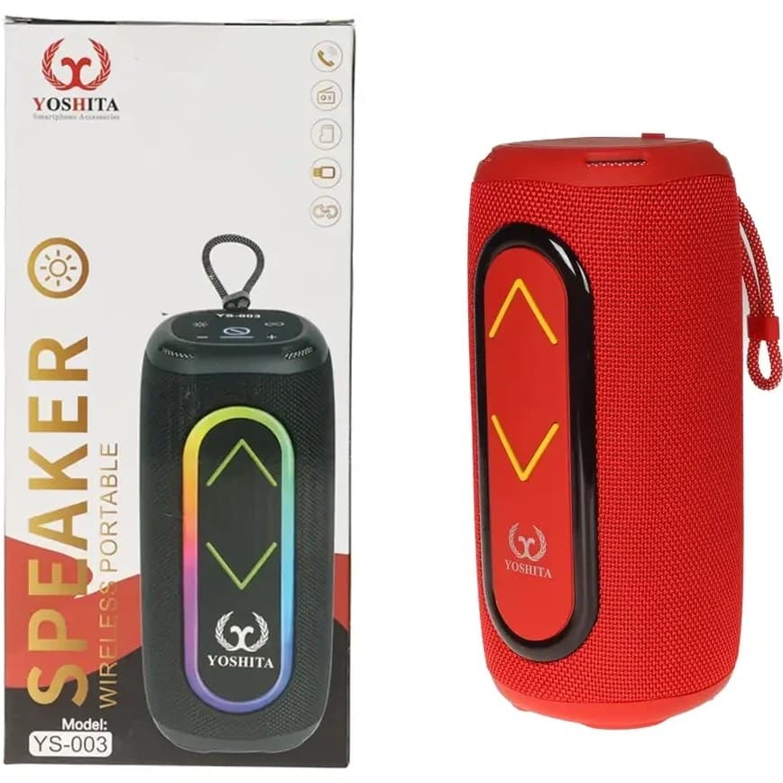 اسپیکر بلوتوثی یوشیتا مدل YS003 با RGB — تصویر ۲
