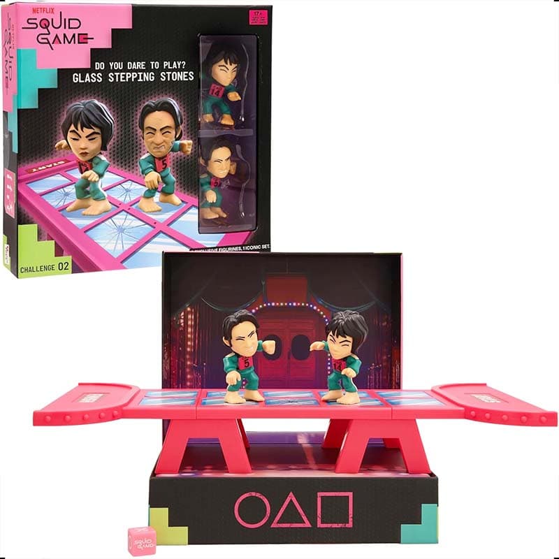 فیگور و بازی شیشه‌ای اسکویید گیم Squid Game | IMC toys