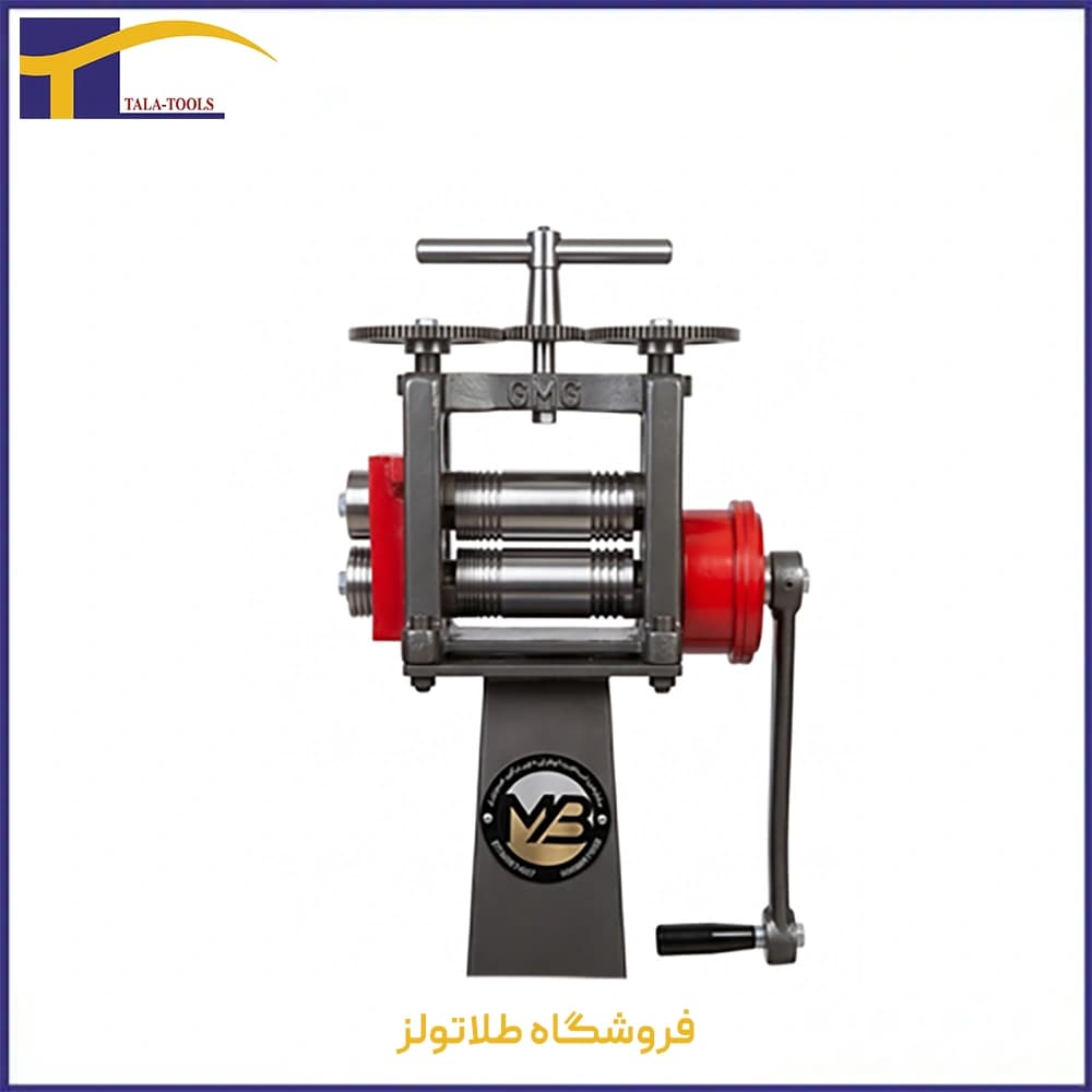 دستگاه چرخ نورد گیربکسی طلاسازی براتی – توپی ۶۰