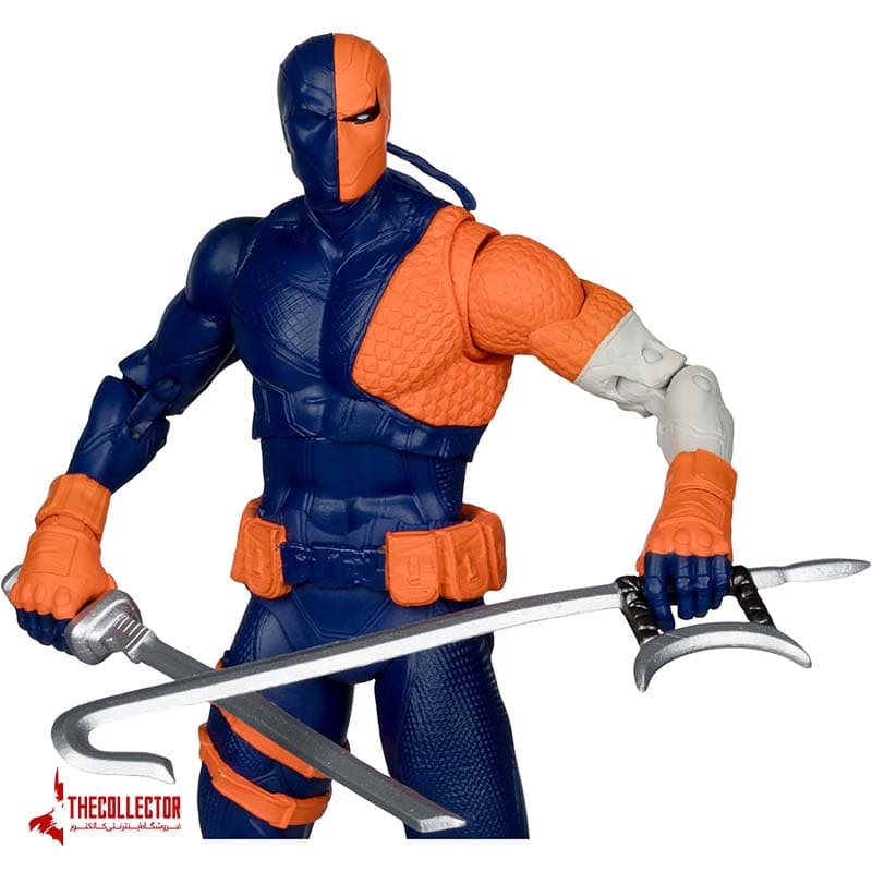 اکشن فیگور دث استروک | Deathstroke | McFarlane DC Direct | همراه با کمیک — تصویر ۶