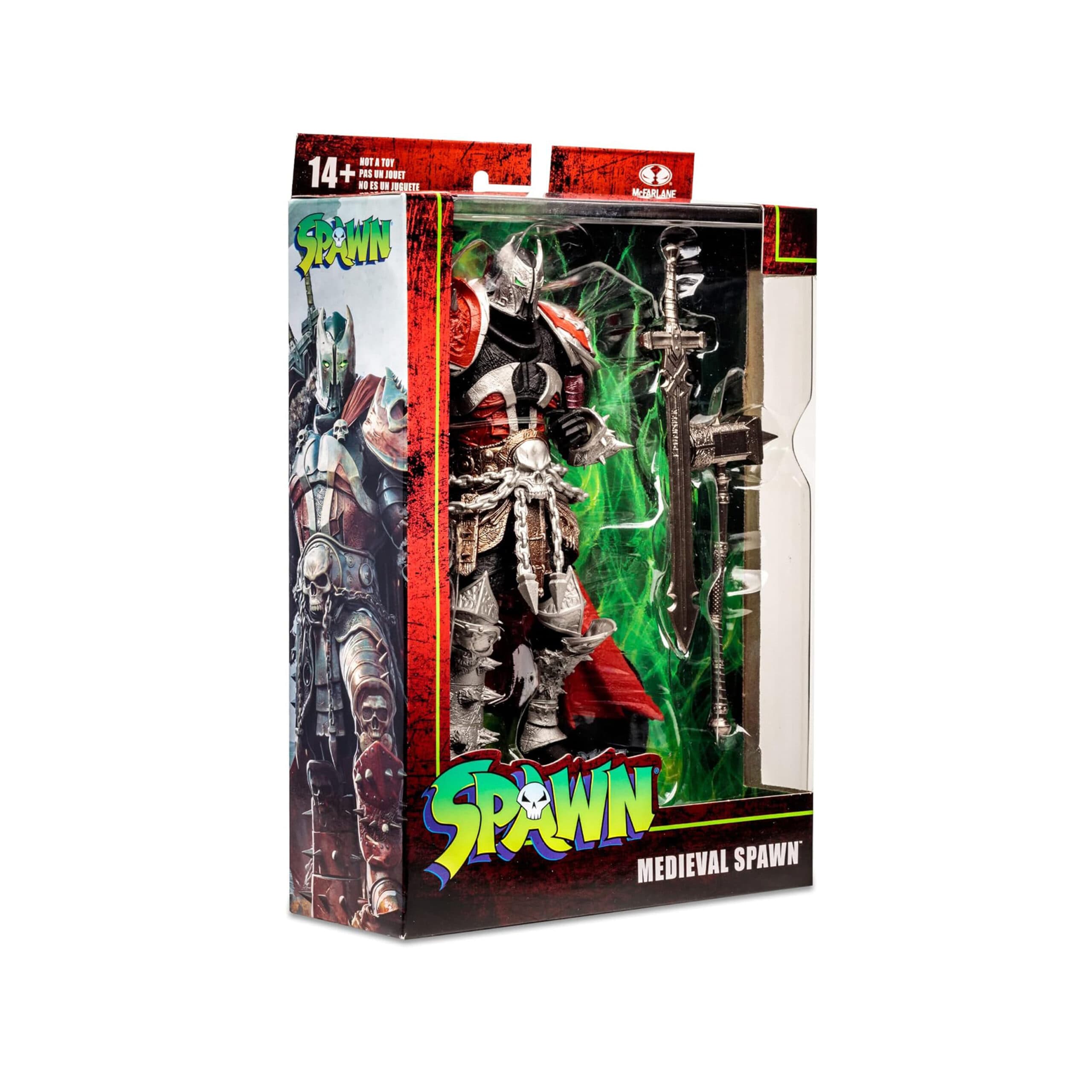 اکشن فیگور Medieval Spawn | سری Spawn Comic | برند McFarlane Toys — تصویر ۹