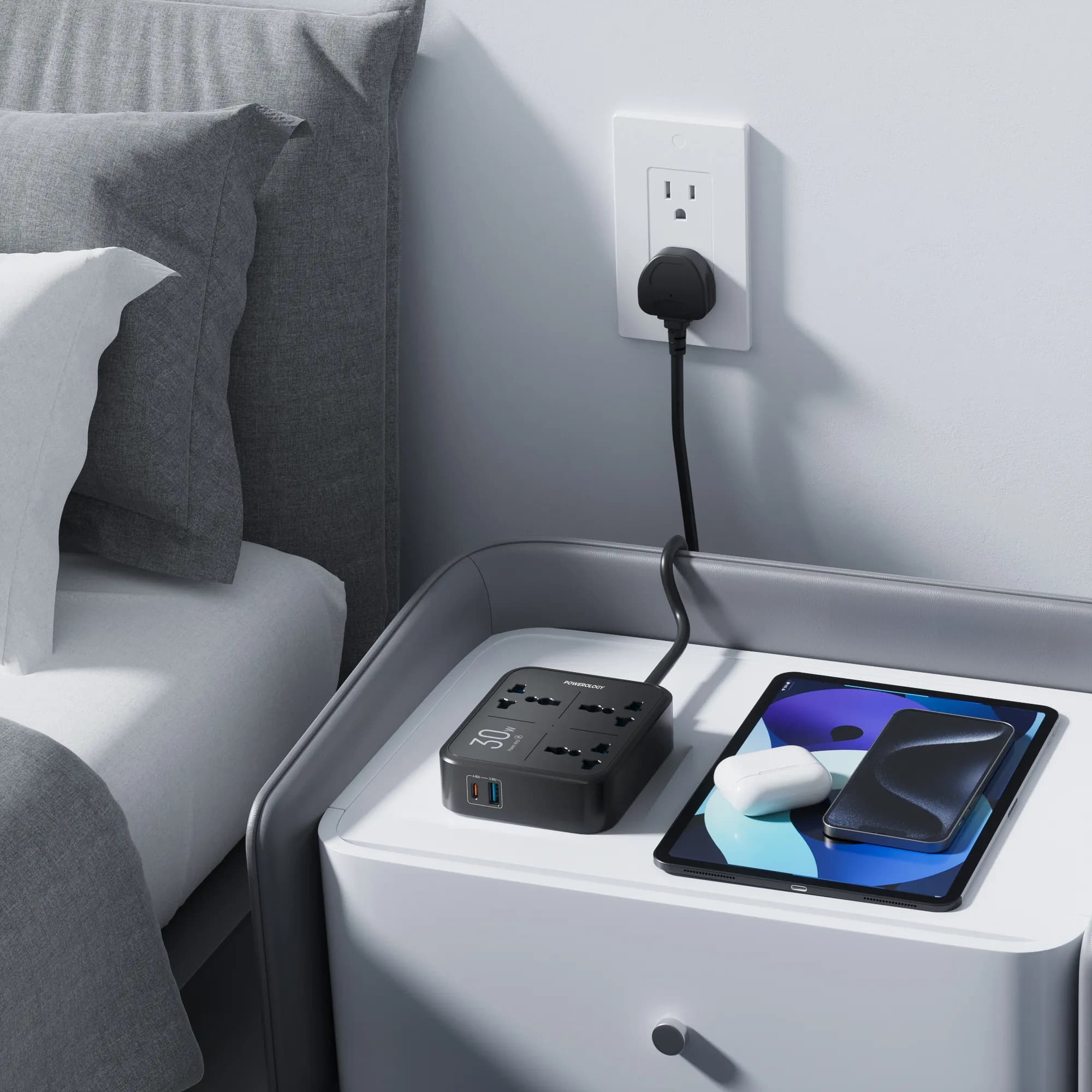 Powerology POWER STRIP3250 چند راهی برق پاورولوژی — تصویر ۵