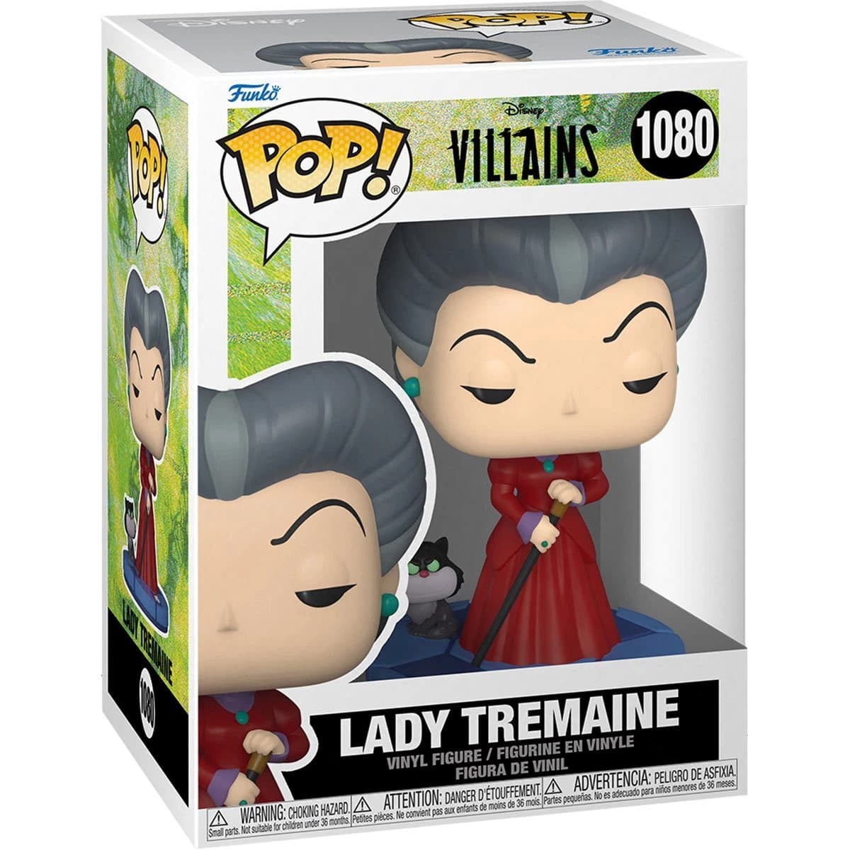 فانکو پاپ لیدی ترمین (Lady Tremaine) شماره 1080 | Funko Pop دیزنی سیندرلا — تصویر ۳