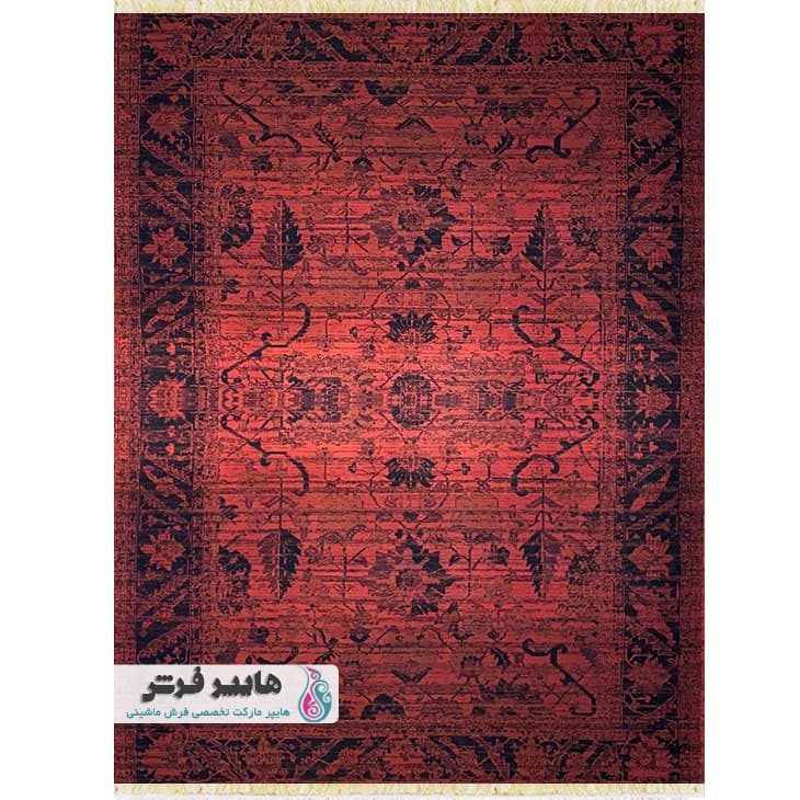 فرش ساتراپی طرح بلوچ کد 6100 لاکی