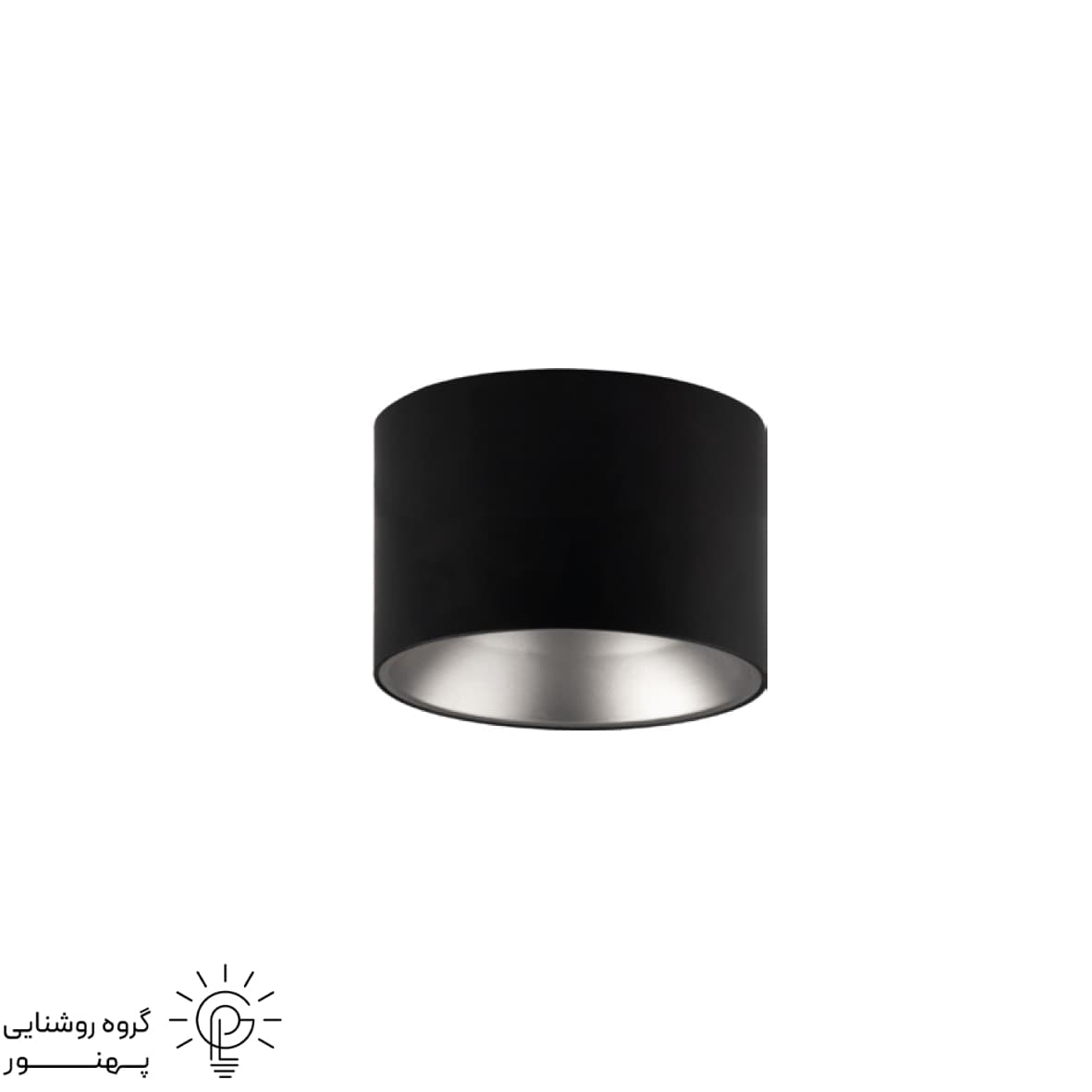چراغ سقفى استوانه روکار SH-4016-7W کد4033 — تصویر ۲