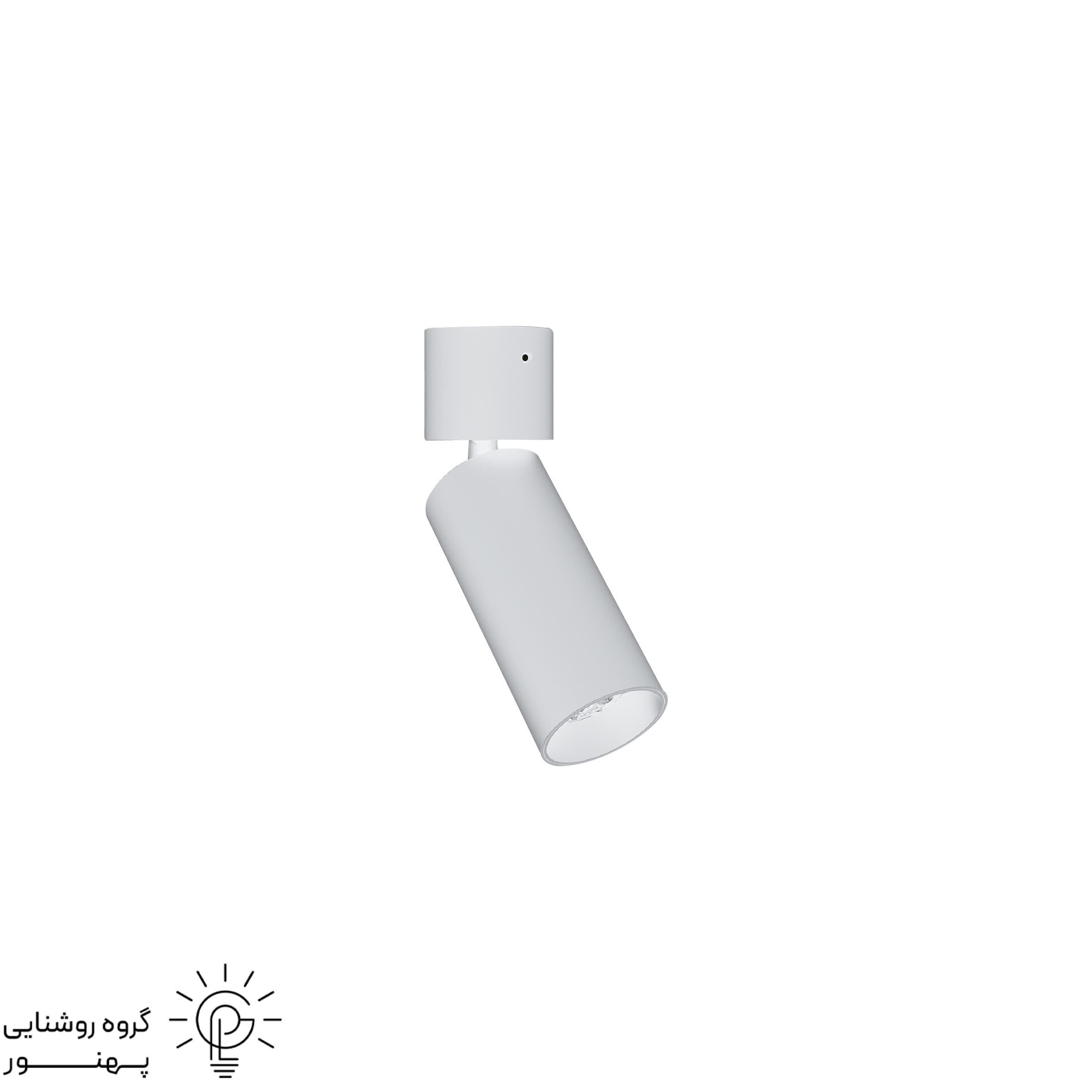 چراغ سقفی استوانه متحرک روکار SH-446_20W کد4029
