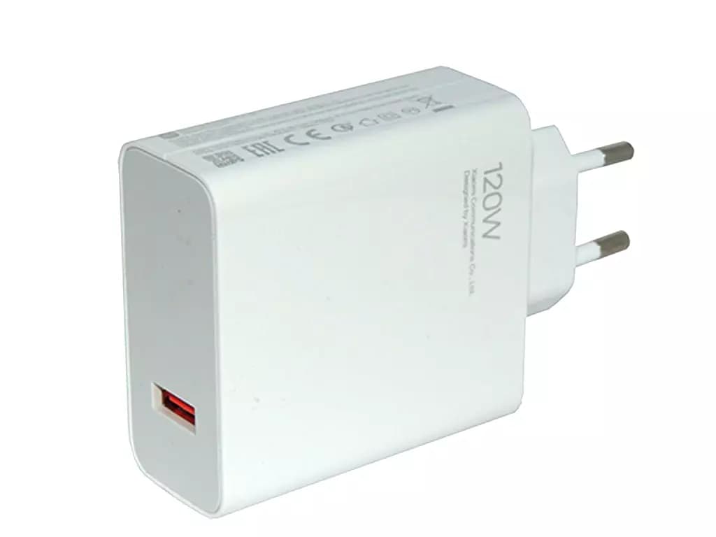 شارژر دیواری یو اس بی سوپر فست شارژ 120 وات شیائومی Xiaomi 120w USB charger MDY-13-EE