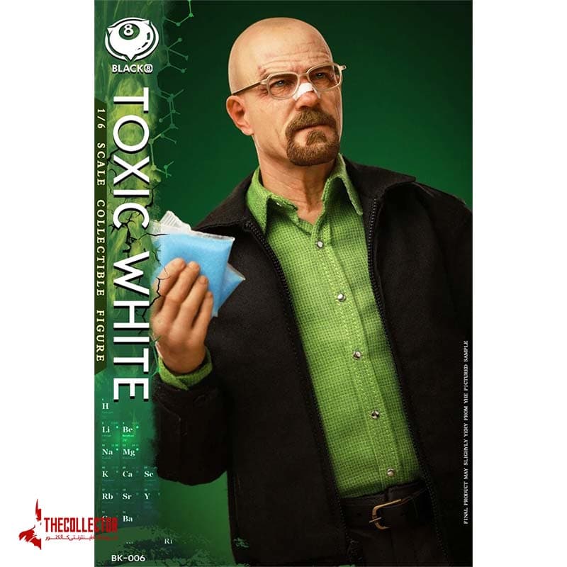 اکشن فیگور والتر وایت | Walter White | سریال Breaking Bad | برند Black 8 Toys — تصویر ۶