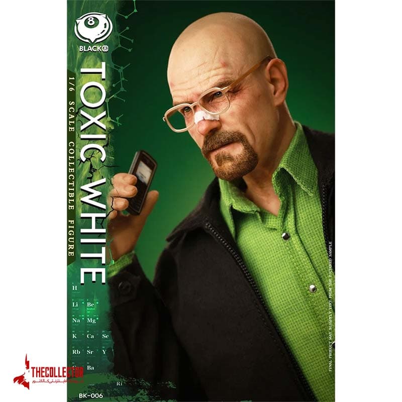 اکشن فیگور والتر وایت | Walter White | سریال Breaking Bad | برند Black 8 Toys — تصویر ۸