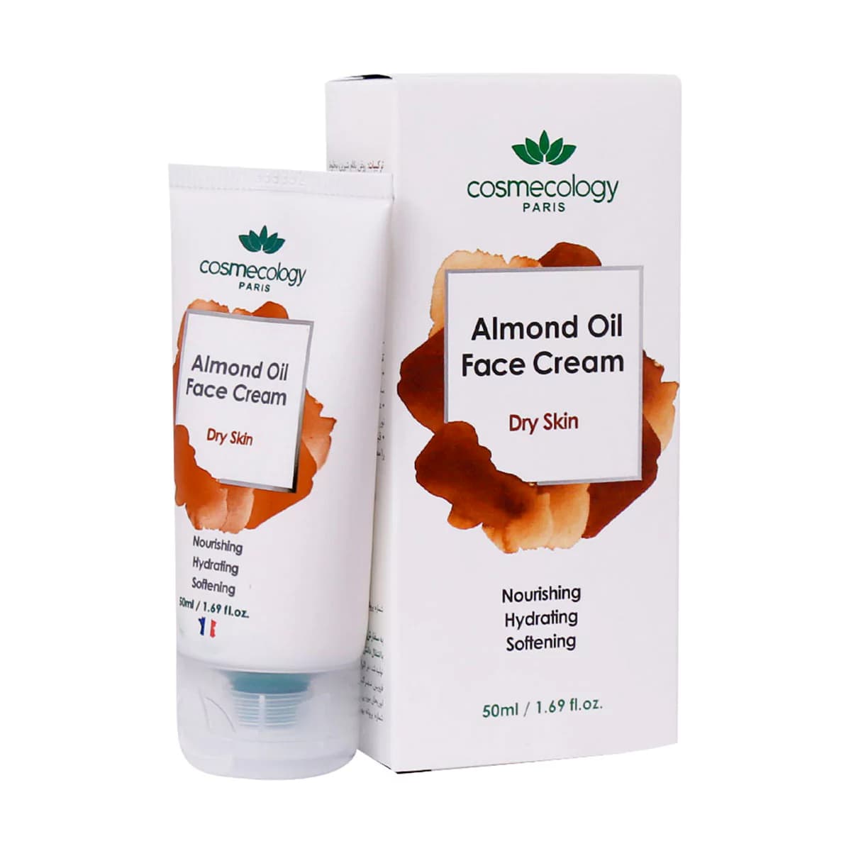 کرم مغذی و نرم کننده صورت کاسموکولوژی حاوی روغن بادام 50 میلی لیتر _ Cosmecology Almond Oil Face Cream 50 ml_کاسمکولوژی — تصویر ۲