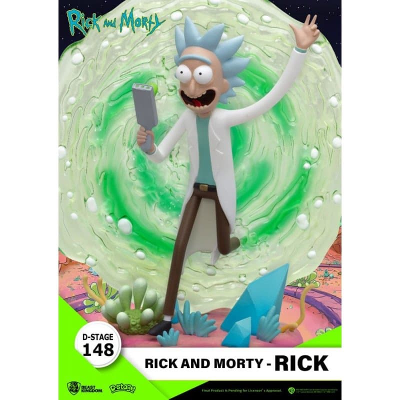 فیگور ریک| Rick and Morty | سری D-Stage 148 | برند Beast Kingdom — تصویر ۶