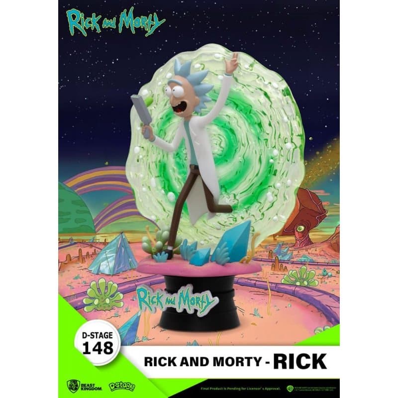 فیگور ریک| Rick and Morty | سری D-Stage 148 | برند Beast Kingdom — تصویر ۳