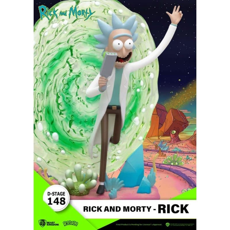 فیگور ریک| Rick and Morty | سری D-Stage 148 | برند Beast Kingdom — تصویر ۷
