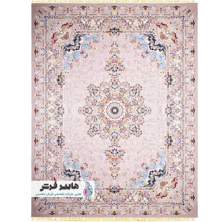 فرش محتشم طرح سالاری کرم