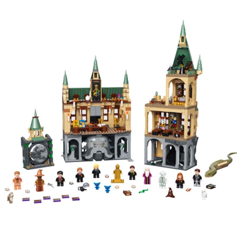 ساختنی قلعه جادویی هاگوارتز | قطعهMagic Castle 6049 | Hogwarts Chamber of Secrets | ۱۱۷۶