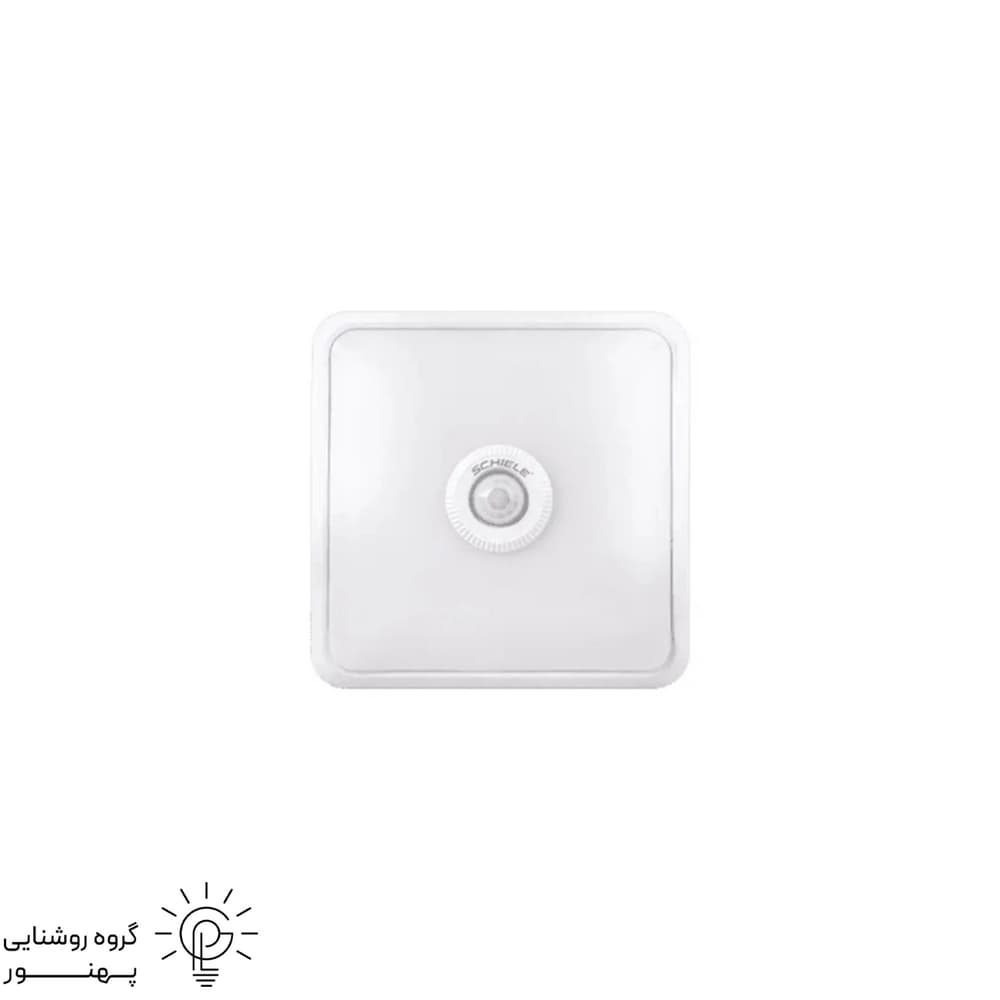 چراغ سقفى سنسوردار اس ام دی مربع با مدار اضطراري شيله مدل SC986E کد4404 — تصویر ۴
