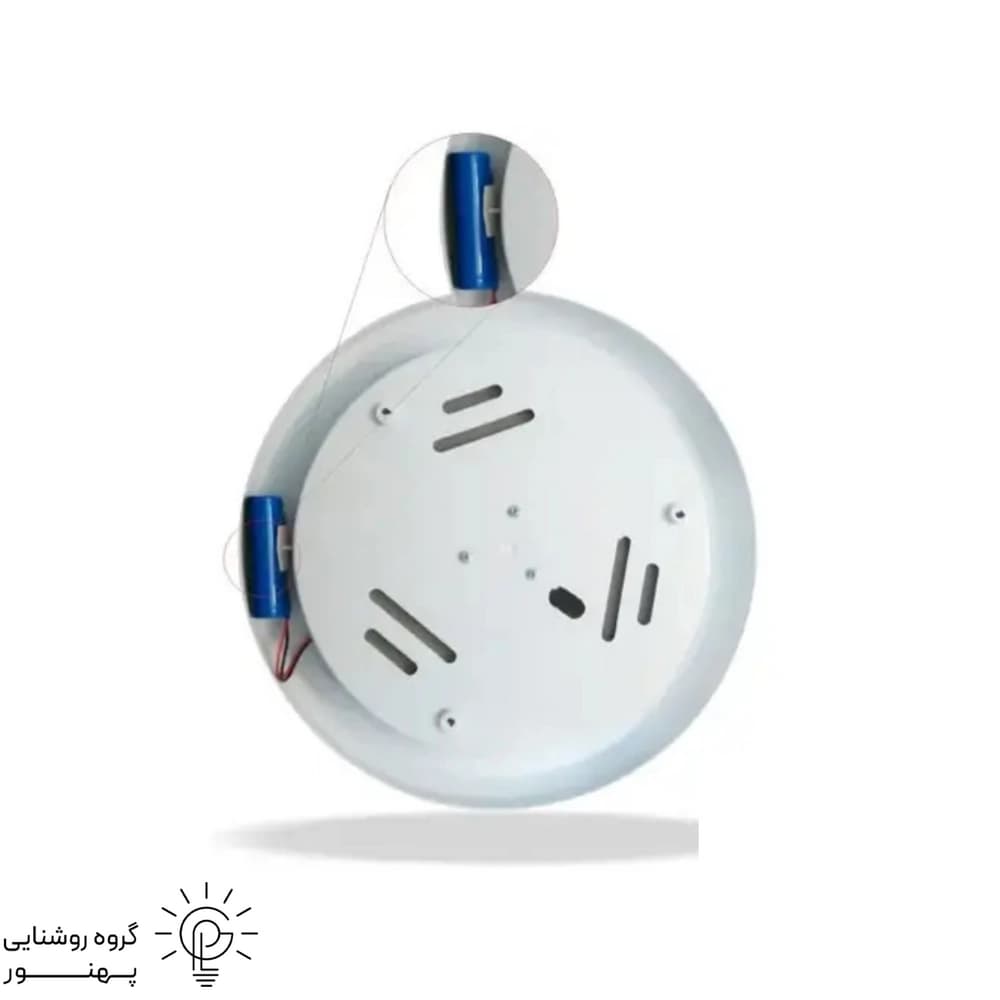 چراغ سقفى سنسوردار اس ام دی گرد با مدار اضطراري شيله مدل SC976E کد 4402 — تصویر ۳
