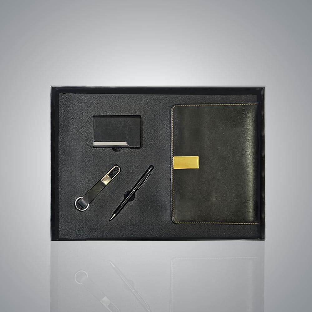 ست هدیه تبلیغاتی مدیریتی 4تیکه سپهران کد 1713/3